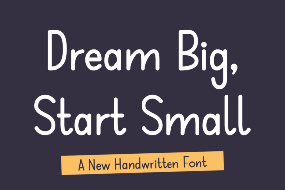 Download Dream Big Start Small - Small Collection