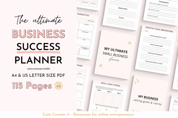 Download Printable Small Business Planner - Small Collection