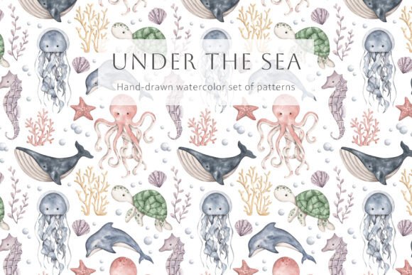 Download Under the Sea Patterns - Sea pattern Collection