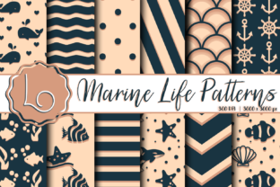 Download Marine Life - Sea Patterns - Sea pattern Collection