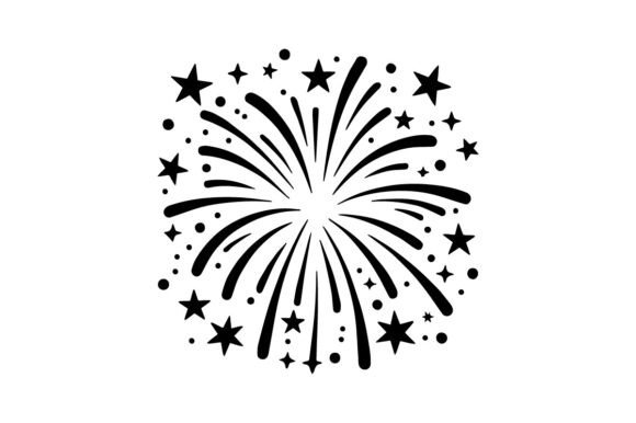 Download Fireworks Vector, Silhouette, Illustrati - Silhouette Collection