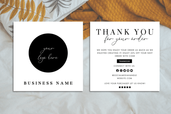 Download Small Business Thank You Card Template - Small Collection