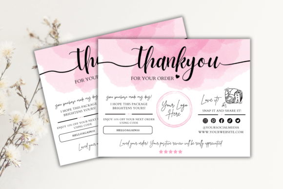 Download Small Business Thank You Card Template - Small Collection