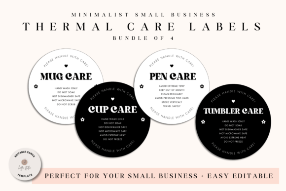 Download Care Labels Bundle for Small Business - Small Collection