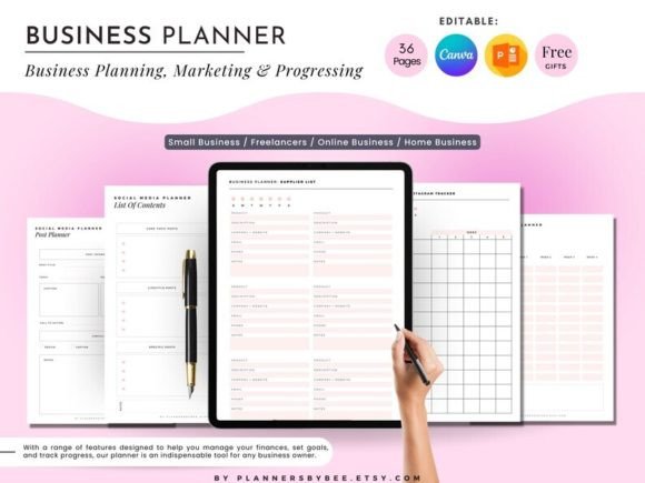 Download Business Planner, Small Business Plan - Small Collection