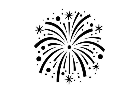 Download Fireworks Vector, Silhouette, Illustrati - Silhouette Collection